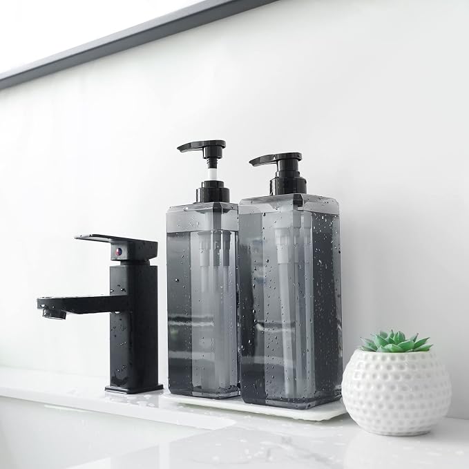 Suream 33.8oz Refillable Shampoo Bottles - Image 2