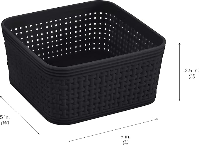 Simplify 10 Piece Organizing Set | Multiple Size Bins | Multipurpose | Office | - Image 9