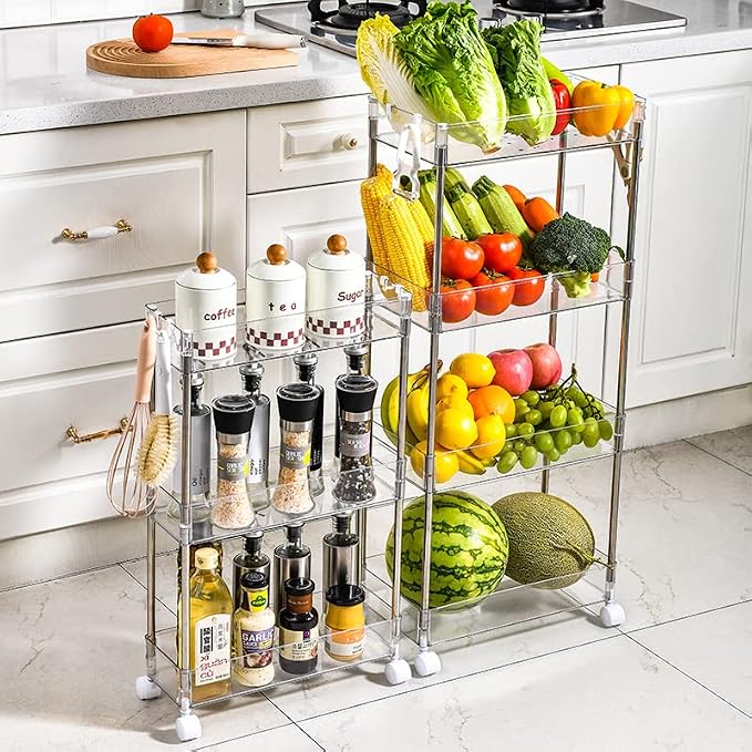 Chris.W Slim Storage Cart 3 Tier - Image 5