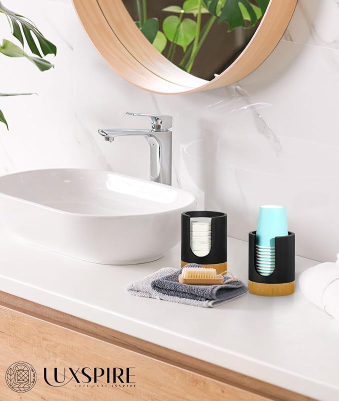 Luxspire Bathroom Cup Dispenser, 3oz Dixie Cup Dispenser, Guest Bathroom - Image 6