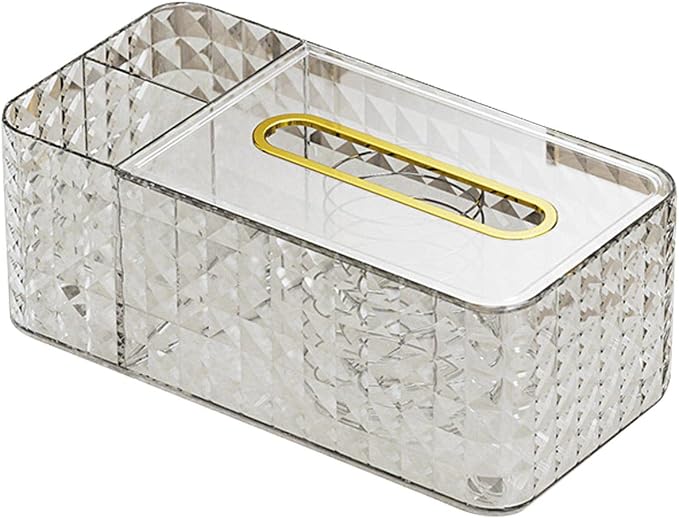 Tissue Box Cover Rectangle, Tissue Holder Napkin Dispenser by Khakho