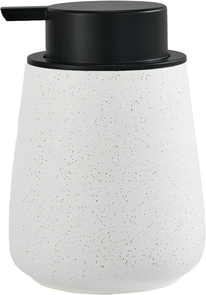 12Oz Ceramic Liquid Soap Dispenser by Eyrozia