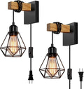 Plug in Wall Sconces Set of Two, Wall Sconce by foucasalLighting