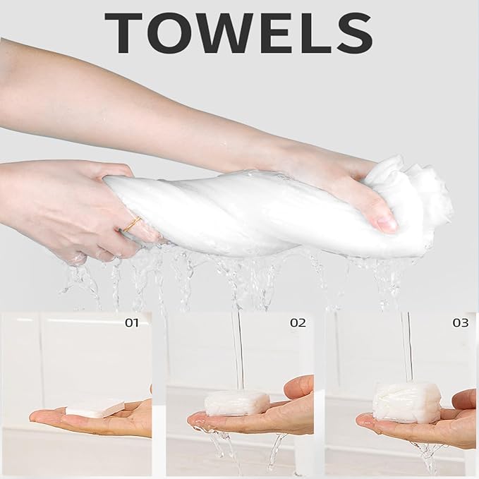 Compressed Portable Face Towel Tablet - Image 4