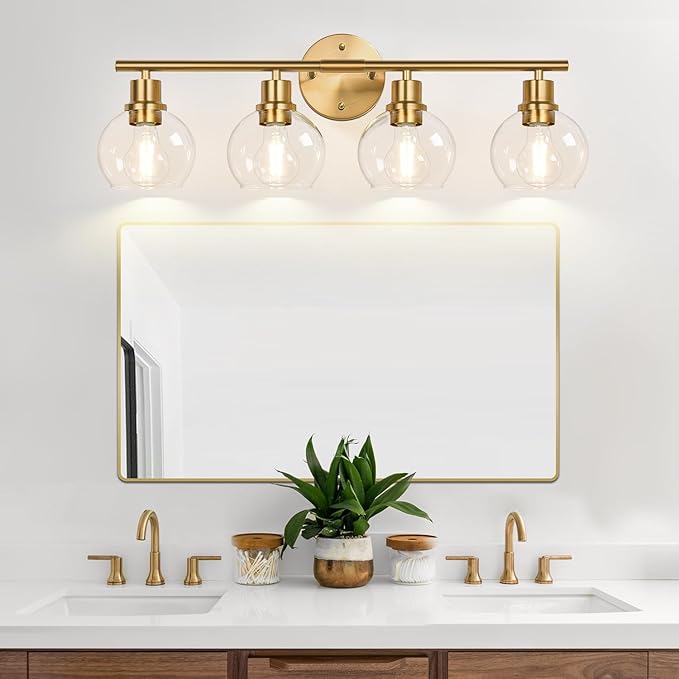 4-Light Bathroom Light Fixtures, Bathroom Wall Sconces - Image 7