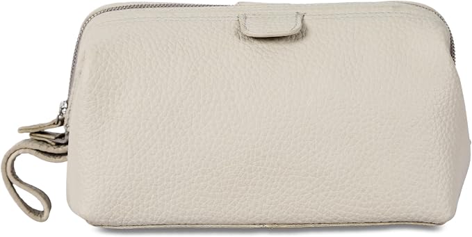 KomalC Premium Buffalo Leather Toiletry Bag - Image 6