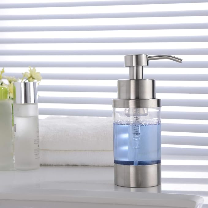 Delle Rosa Soap Dispenser, Foaming Soap Dispenser, Stainless Steel Pump Head - Image 7