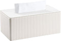 KINGFOM PU Leather Tissue Box Cover Rectangular Tissue Box Holder by KingfomLeatherHomeOfficeDecor