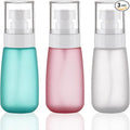 Travel Spray Bottles TSA Approved 3 Pack –Leak Proof Fine Mist Refillable Empty by KitchenGIMS