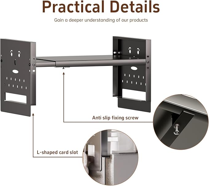 Adjustable Top Storage Shelf for Refrigerator or Washer, Dryer Countertop - Image 7