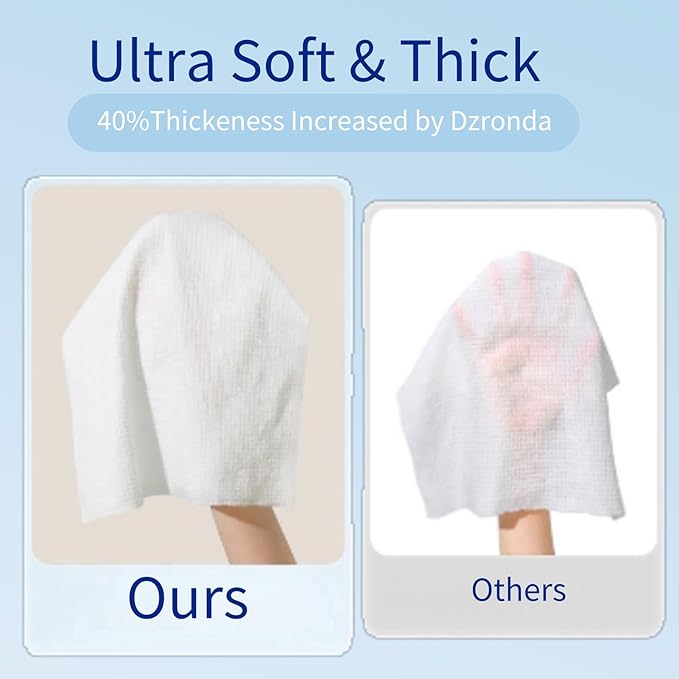 Disposable Compressed Towels, Portable Compressed Towel Tablets, Thicker Super - Image 6