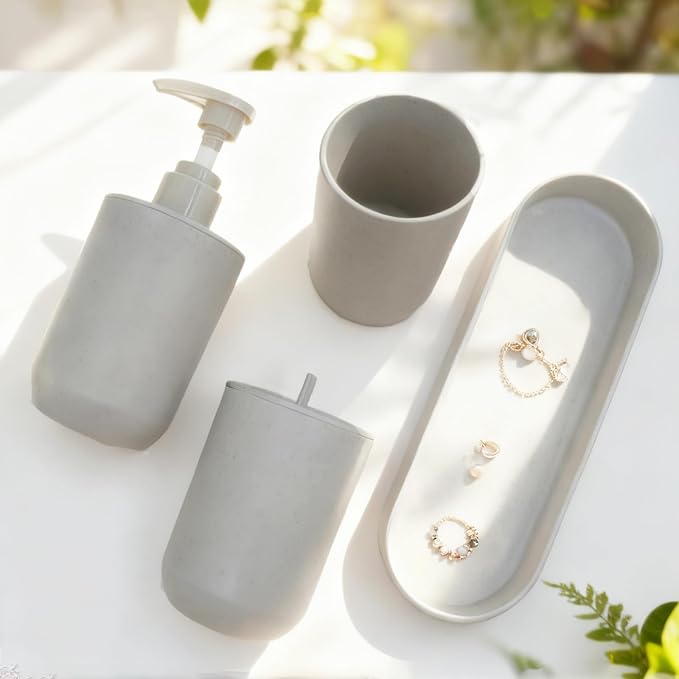 LGURT-4-piece Bathroom Accessories Set, - Image 5