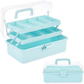 BTSKY 3-Layer Plastic Dividing Storage Box Craft Organizer and Storage by BTSKY