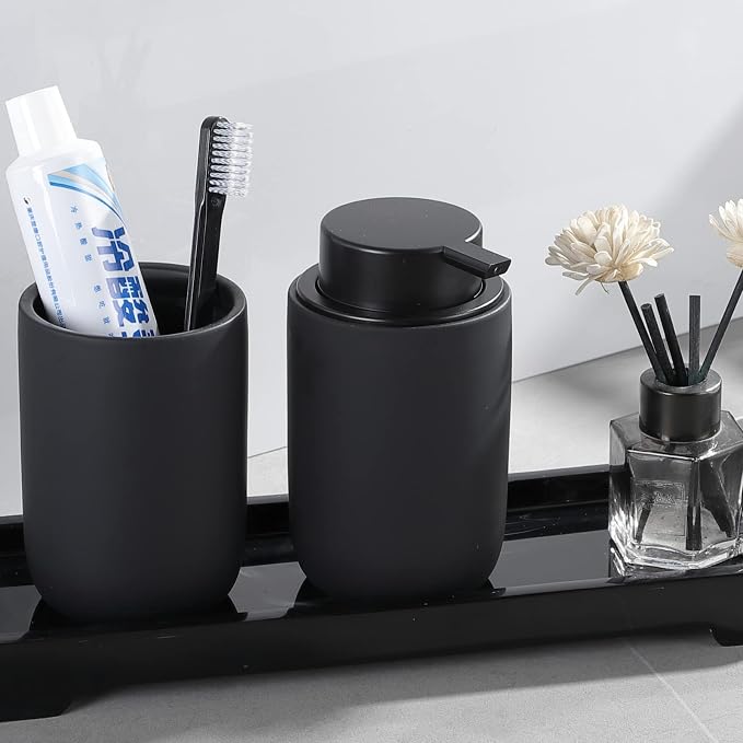 Black Foaming Hand Soap Dispenser - Image 6