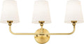 Bathroom Light Fixtures, Brushed Gold Vanity Lights by Metwet