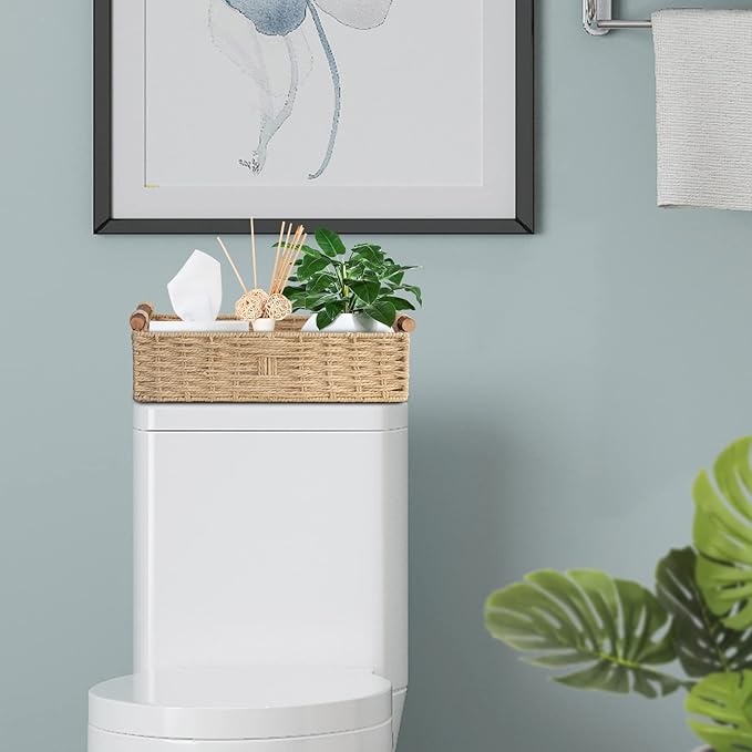 Round Paper Rope Storage Basket - Image 5
