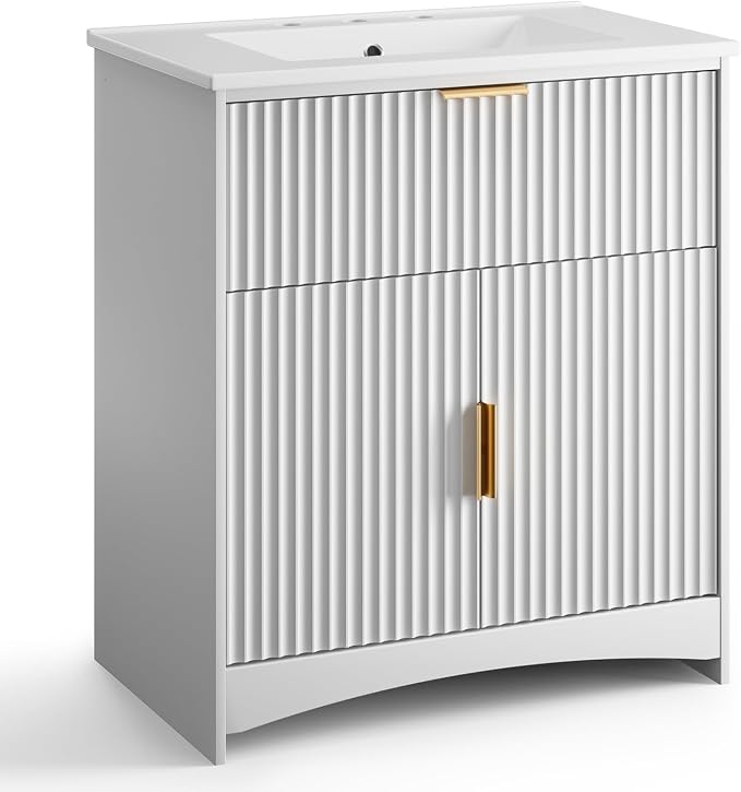 Amada 30'' Bathroom Vanity - Image 9