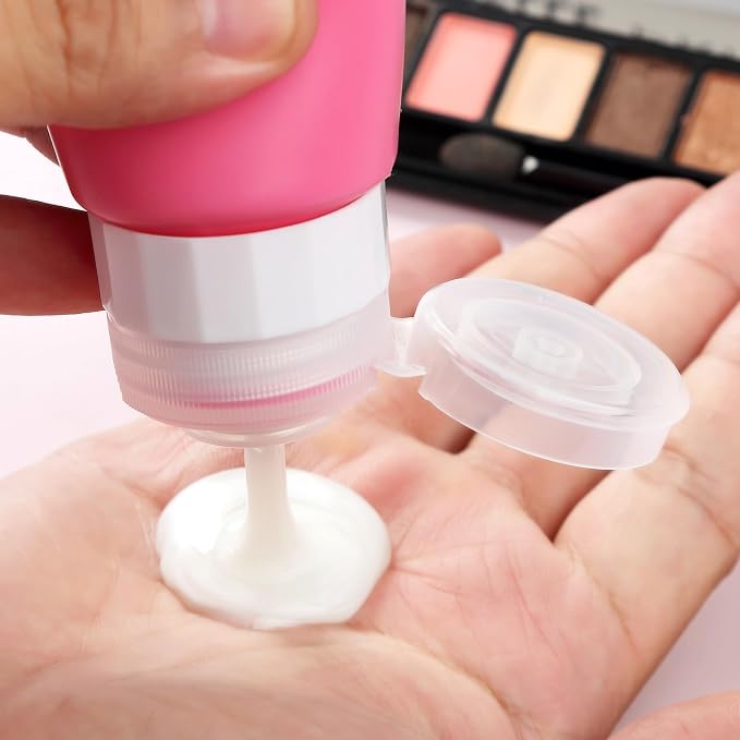 Gemice Travel Bottles for Toiletries Tsa Approved Travel Size Containers BPA - Image 4