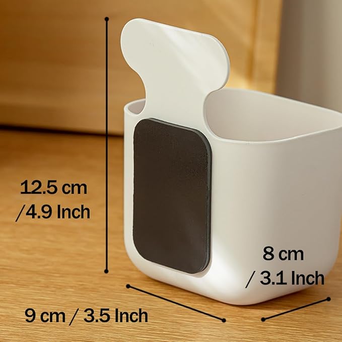 MORNITE Fridge Magnetic Cup Storage Rack, Magnetic Locker Organizer - Image 6