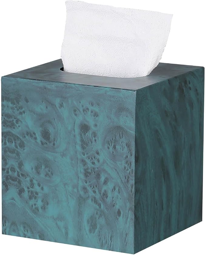 Metal Square Tissue Box lid, Modern Facial Tissue Holder by HOUSE+DIARY