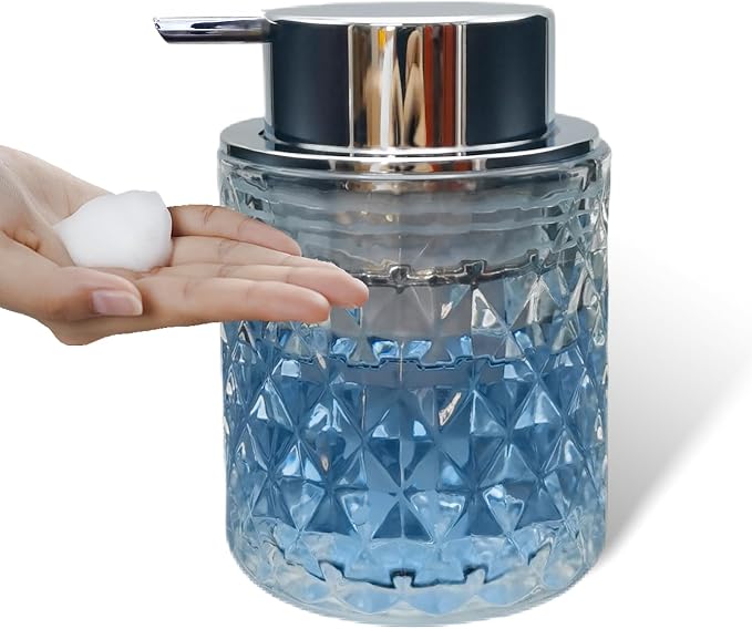 Glass Hand Foaming Soap Dispensers by Cendray