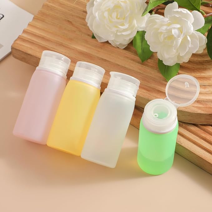 Muslish 21 Pack Leak Proof Silicone Travel Bottles Set, TSA Approved Containers - Image 8
