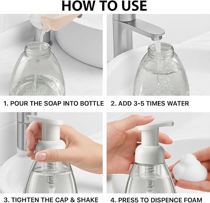Bar5F 6pPack Foaming Soap Dispenser Pump Bottle - Image 8