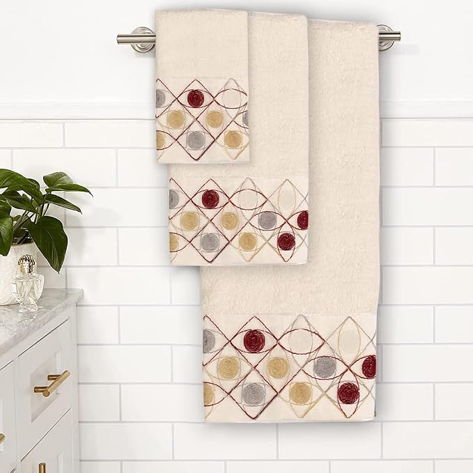 Zahari Home Sedona Modern Bathroom Towel Set - Image 2