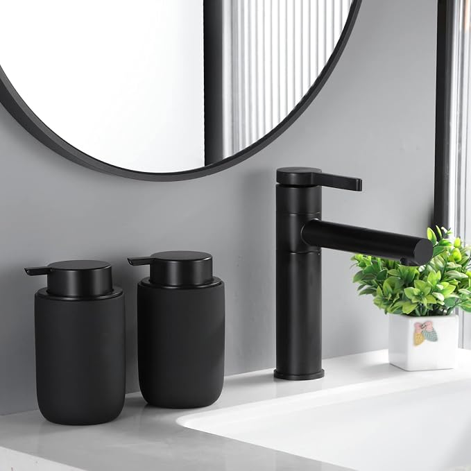 Black Foaming Hand Soap Dispenser - Image 3