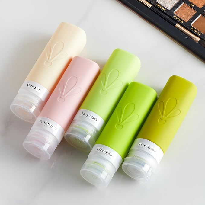 INSFIT Travel Bottles for Toiletries, TSA Approved 3oz Travel Size Toiletries - Image 6
