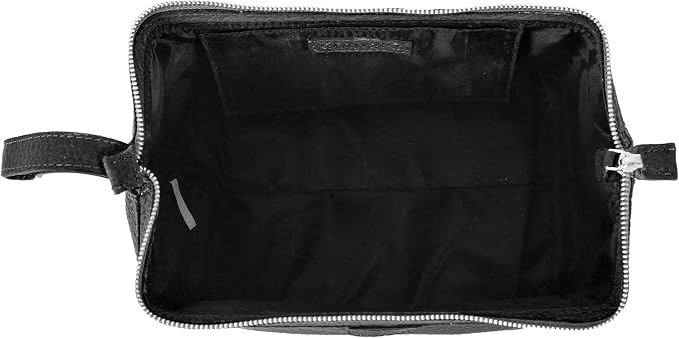 KomalC Premium Buffalo Leather Toiletry Bag - Image 6