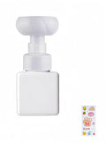 Flower Foam Dispenser Pump Bottle-250ml Reusable Plastic Soap Dispenser by Unknown