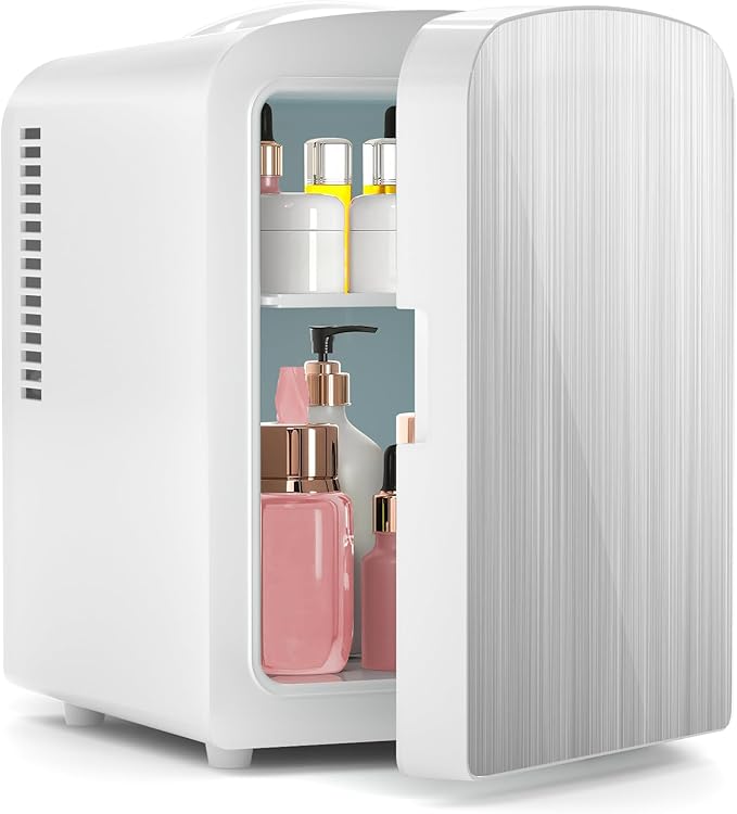 Xbeauty Mini Fridge, 4L Portable Small Refrigerator by Xbeauty