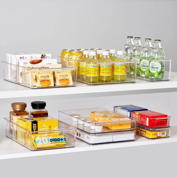 vacane Plastic Pantry Organization and Storage Bins - Image 2