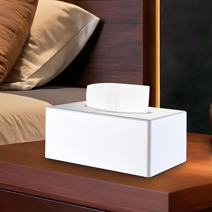 Tissue Box Cover, Rectangular Facial Tissue Holder - Image 8