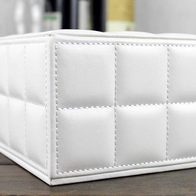 High-end Fashion Pu Leather Tissue Box Holder Cover Rectangular, Napkin Facial - Image 7