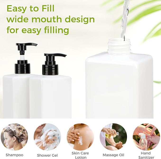 Suream 3Pack Empty Plastic Bottles - Image 4