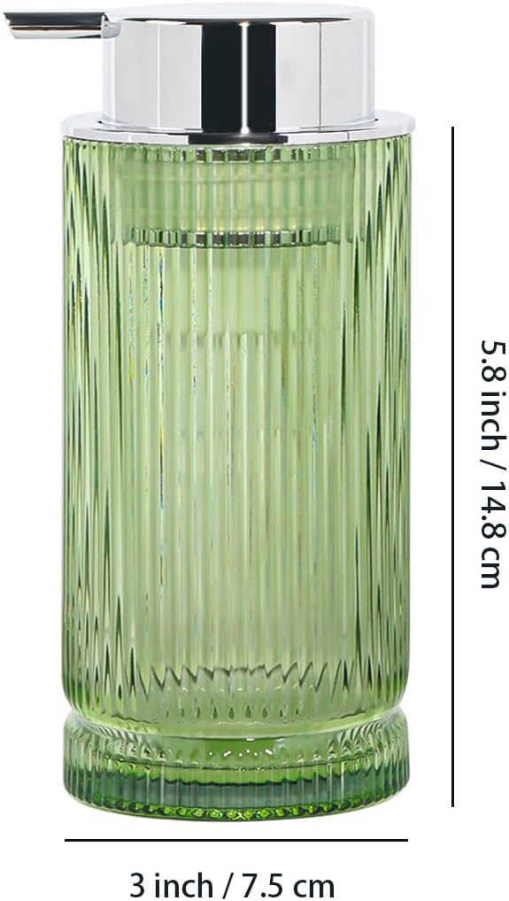 14 Oz Foaming Soap Dispenser, Refillable Foam Pump Bottle Lotion Container - Image 6