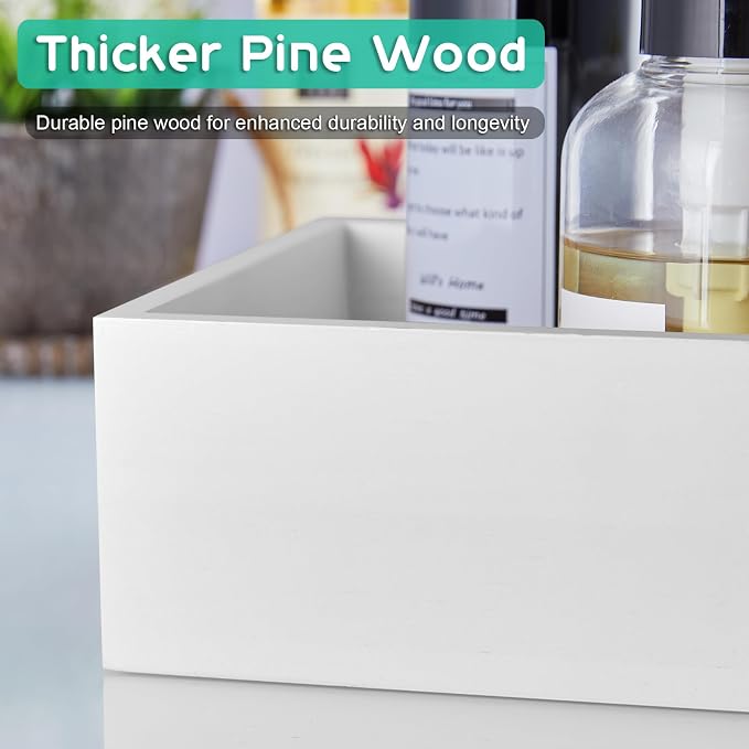 ALELION White Bathroom Basket - Image 4