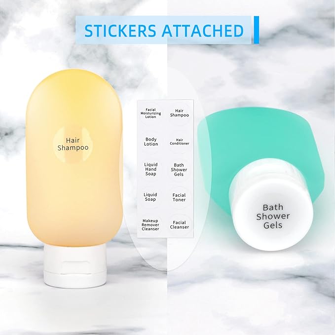 TSA Approved Travel Bottles Set - Image 2