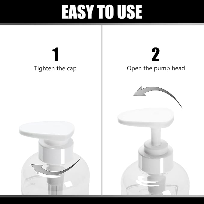 3pcs Refillable Shower Dispensers - Image 5