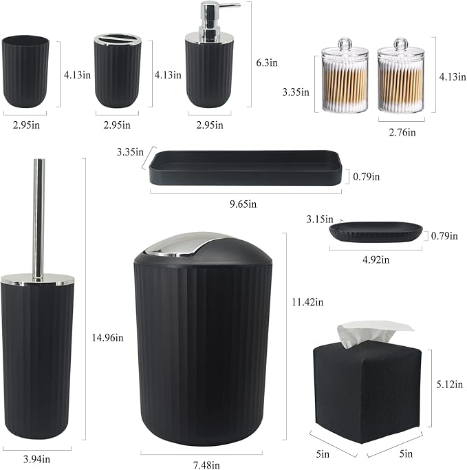 Bathroom Accessory Set - Image 7