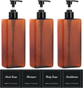 Suream Amber Shampoo and Conditioner Dispenser by Suream