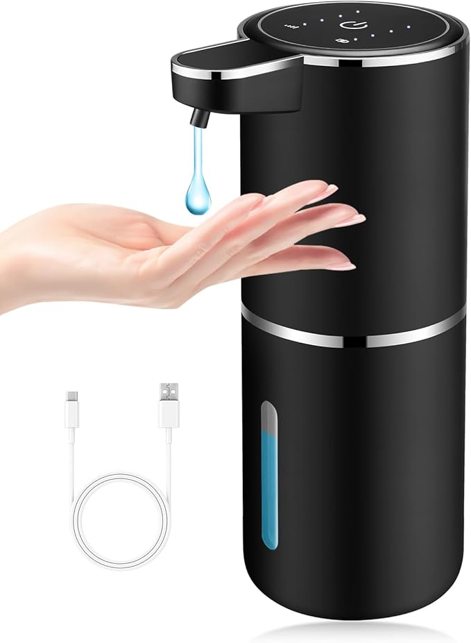 Automatic Soap Dispenser Touchless, Liquid Soap Dispenser by VZZNN