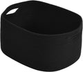 Cotton Rope Storage Basket, Woven Basket by ECDYQXVU