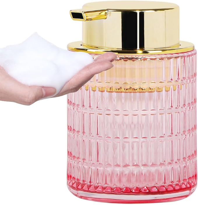 Foaming Soap Dispenser, 10 Oz Refillable Foaming Pump Bottle by Tonxus