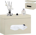 PU Leather Tissue Box Cover Rectangle by YAPISHI