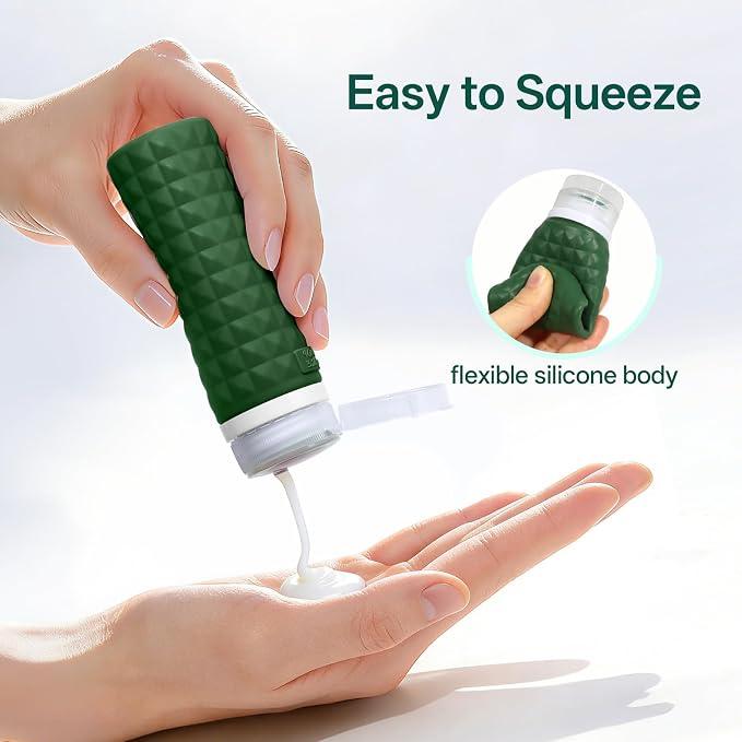 Travel Bottles for Toiletries, TSA Approved Travel Size Containers, Leak Proof - Image 5