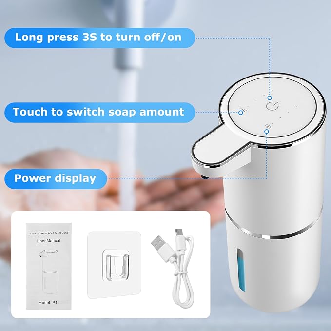 Automatic Soap Dispenser Touchless, Liquid Soap Dispenser - Image 3