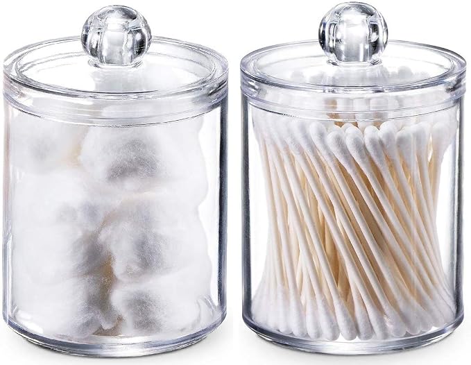 Kamay's 2PCS Transparent Dust-proof Cotton Ball Pad Swabs Make Up Pads - Image 6